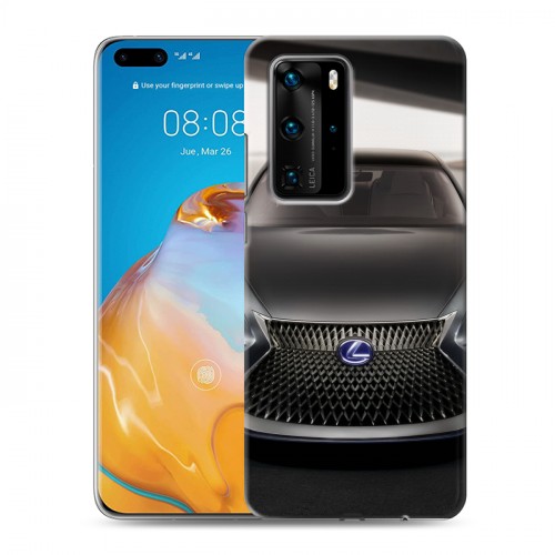 Дизайнерский пластиковый чехол для Huawei P40 Pro Lexus