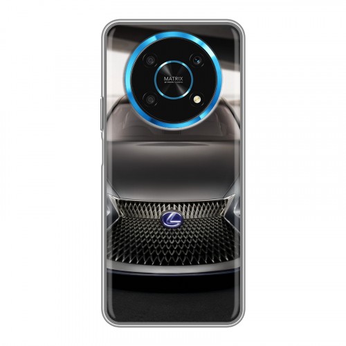 Дизайнерский силиконовый с усиленными углами чехол для Huawei Honor Magic 4 Lite 5G Lexus