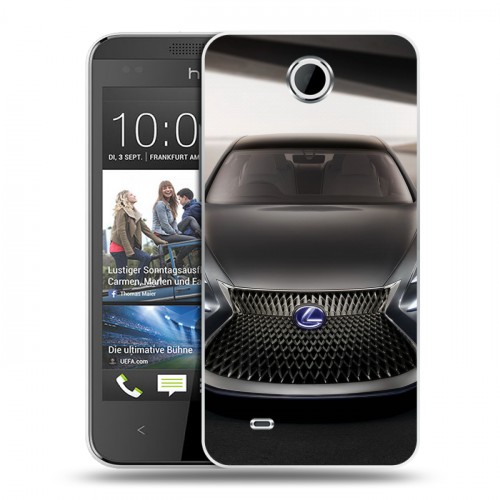 Дизайнерский пластиковый чехол для HTC Desire 300 Lexus