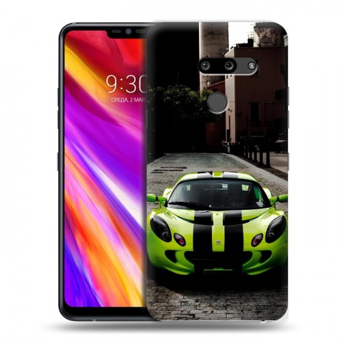 Дизайнерский пластиковый чехол для LG G8 ThinQ Lexus