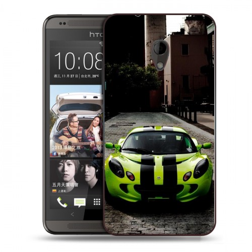 Дизайнерский пластиковый чехол для HTC Desire 700 Lexus