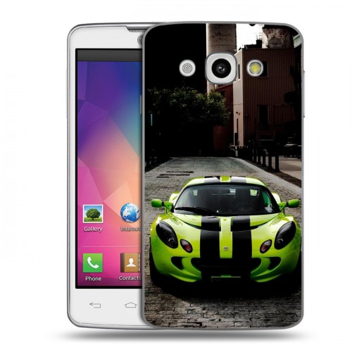 Дизайнерский пластиковый чехол для LG L60 Lexus