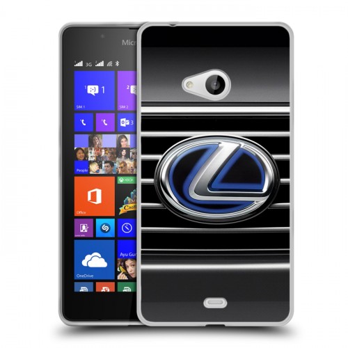 Дизайнерский пластиковый чехол для Microsoft Lumia 540 Lexus