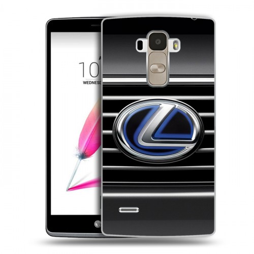 Дизайнерский пластиковый чехол для LG G4 Stylus Lexus