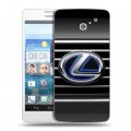 Дизайнерский пластиковый чехол для Huawei Ascend D2 Lexus