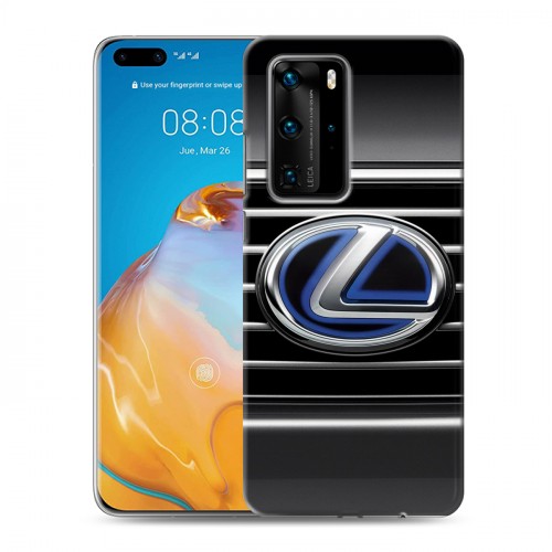 Дизайнерский пластиковый чехол для Huawei P40 Pro Lexus