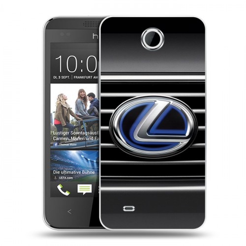 Дизайнерский пластиковый чехол для HTC Desire 300 Lexus