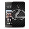 Дизайнерский пластиковый чехол для HTC Desire 700 Lexus