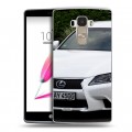 Дизайнерский силиконовый чехол для LG G4 Stylus Lexus