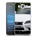 Дизайнерский пластиковый чехол для Microsoft Lumia 950 Lexus