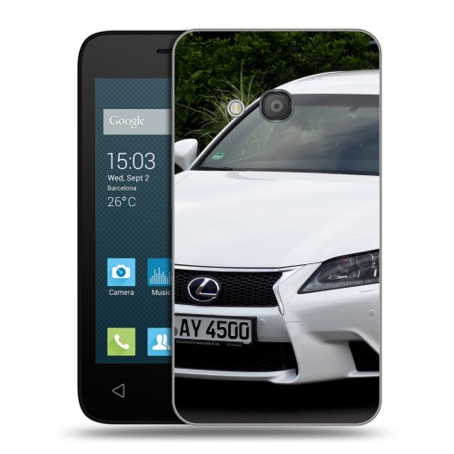 Дизайнерский силиконовый чехол для Alcatel One Touch Pixi 4 (4) Lexus