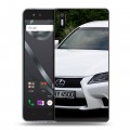 Дизайнерский пластиковый чехол для BQ Aquaris X5 Lexus