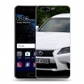 Дизайнерский пластиковый чехол для Huawei P10 Lexus