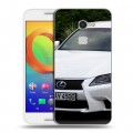 Дизайнерский силиконовый чехол для Alcatel A3 Lexus