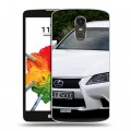 Дизайнерский пластиковый чехол для LG Stylus 3 Lexus