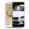 Дизайнерский пластиковый чехол для Alcatel 3 Lexus