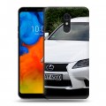 Дизайнерский пластиковый чехол для LG Q Stylus Lexus