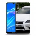 Дизайнерский пластиковый чехол для Huawei Y6 (2019) Lexus