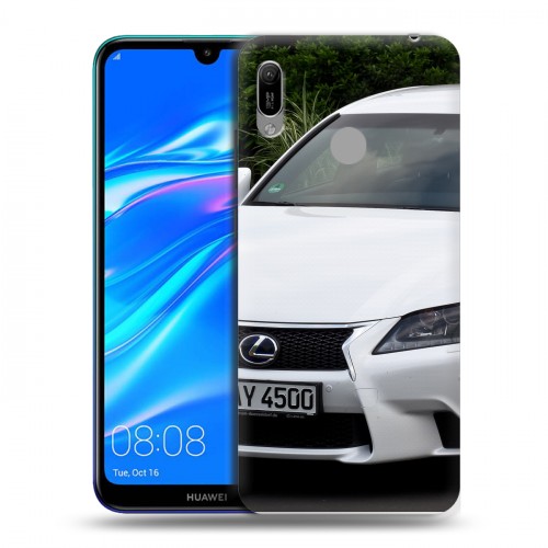 Дизайнерский пластиковый чехол для Huawei Y6 (2019) Lexus