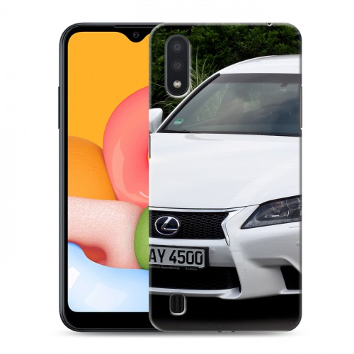 Дизайнерский силиконовый чехол для Samsung Galaxy M01 Lexus