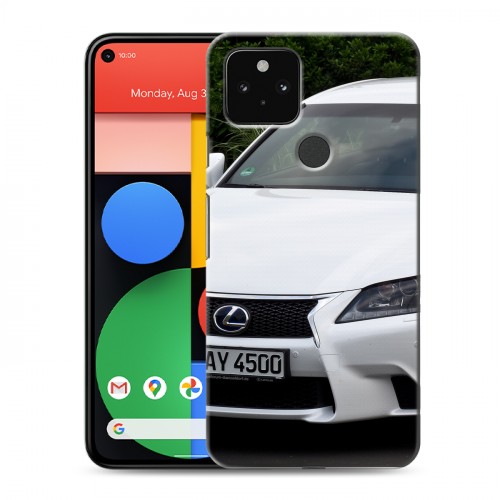 Дизайнерский пластиковый чехол для Google Pixel 5 Lexus