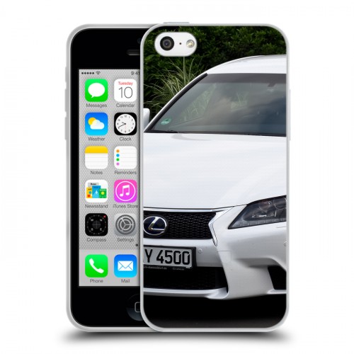 Дизайнерский пластиковый чехол для Iphone 5c Lexus