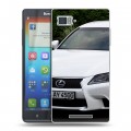 Дизайнерский пластиковый чехол для Lenovo Vibe Z Lexus