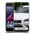 Дизайнерский силиконовый чехол для Sony Xperia E1 Lexus