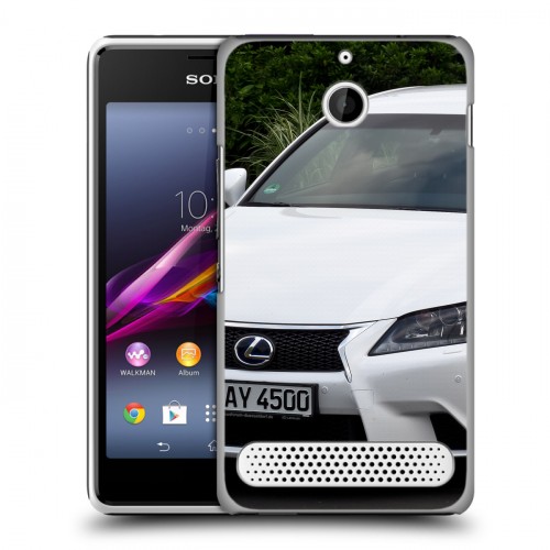 Дизайнерский силиконовый чехол для Sony Xperia E1 Lexus