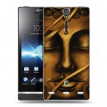 Дизайнерский пластиковый чехол для Sony Xperia S Священный Будда