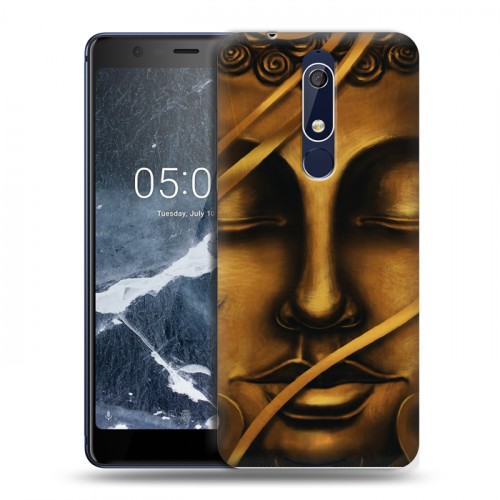 Дизайнерский пластиковый чехол для Nokia 5.1 Священный Будда