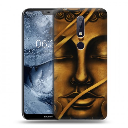 Дизайнерский пластиковый чехол для Nokia 6.1 Plus Священный Будда