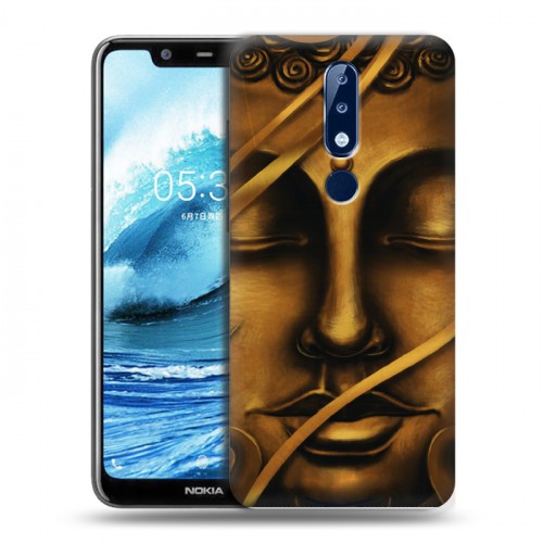 Дизайнерский силиконовый чехол для Nokia 5.1 Plus Священный Будда