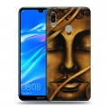 Дизайнерский пластиковый чехол для Huawei Y6 (2019) Священный Будда