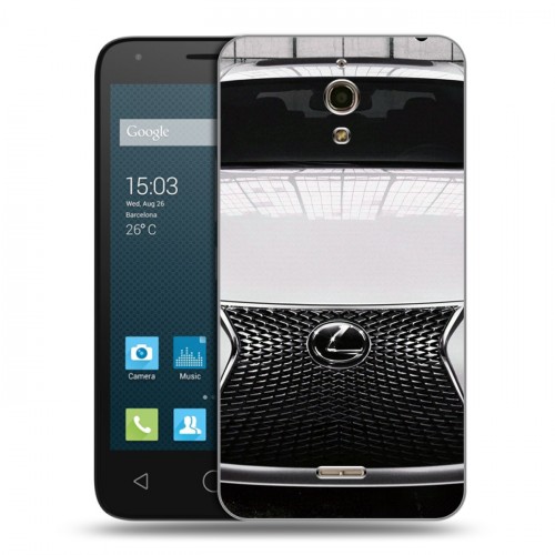 Дизайнерский силиконовый чехол для Alcatel One Touch Pixi 4 (6) Lexus