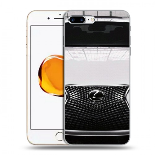 Дизайнерский силиконовый чехол для Iphone 7 Plus / 8 Plus Lexus