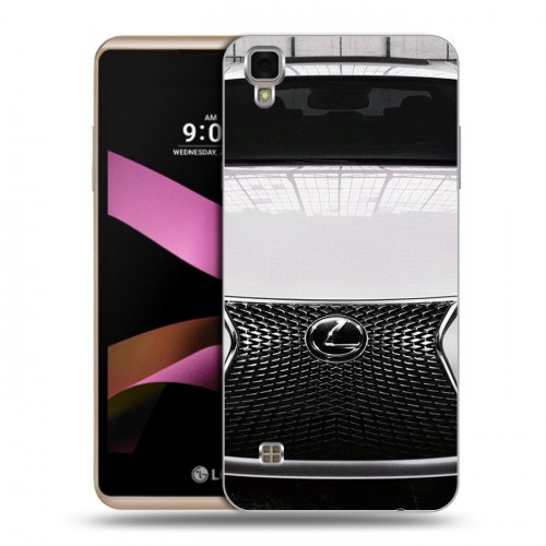 Дизайнерский пластиковый чехол для LG X Style Lexus