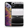 Дизайнерский силиконовый чехол для Iphone Xs Max Lexus