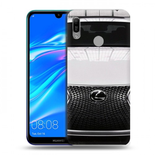 Дизайнерский пластиковый чехол для Huawei Y6 (2019) Lexus