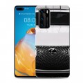 Дизайнерский пластиковый чехол для Huawei P40 Lexus