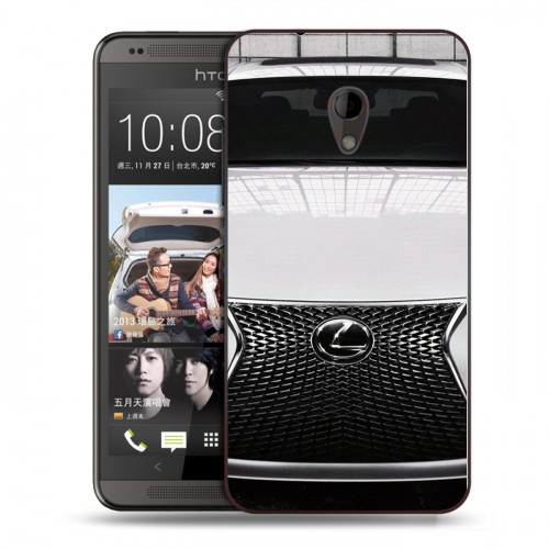 Дизайнерский пластиковый чехол для HTC Desire 700 Lexus