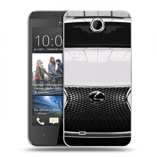 Дизайнерский пластиковый чехол для HTC Desire 300 Lexus