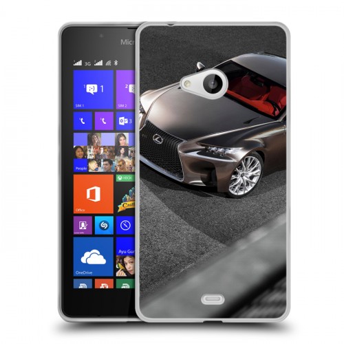 Дизайнерский пластиковый чехол для Microsoft Lumia 540 Lexus