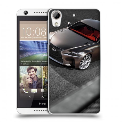 Дизайнерский силиконовый чехол для HTC Desire 626 Lexus