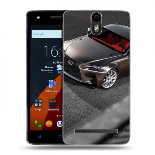 Дизайнерский силиконовый чехол для Wileyfox Storm Lexus