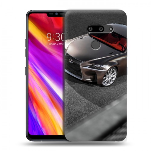 Дизайнерский пластиковый чехол для LG G8 ThinQ Lexus