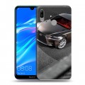 Дизайнерский пластиковый чехол для Huawei Y6 (2019) Lexus