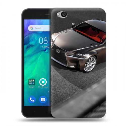 Дизайнерский пластиковый чехол для Xiaomi RedMi Go Lexus