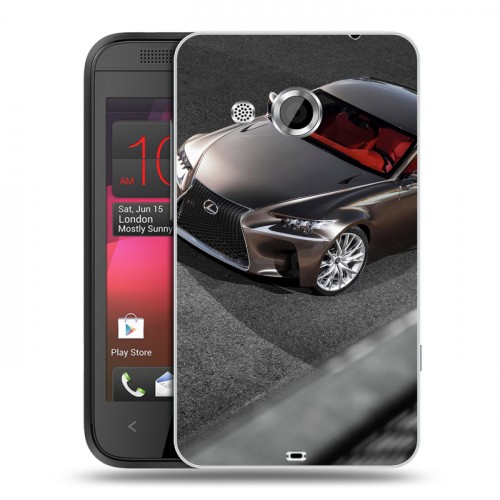 Дизайнерский пластиковый чехол для HTC Desire 200 Lexus