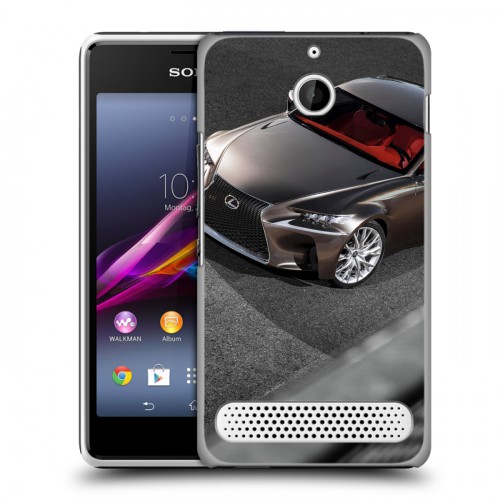 Дизайнерский силиконовый чехол для Sony Xperia E1 Lexus